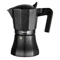 Fargor: "Tiramisu" 3-Cup Aluminium Espresso Maker - Charcoal