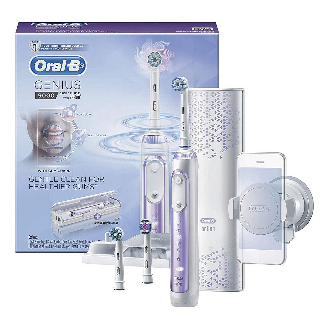 Oral-B Genius 9000 Elec Toothbrush Orchid Purple [ORA303009]