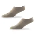 2x Lightfeet Lightweight W12/M11-14 Cotton Invisible No Show Socks Non-Slip PUT