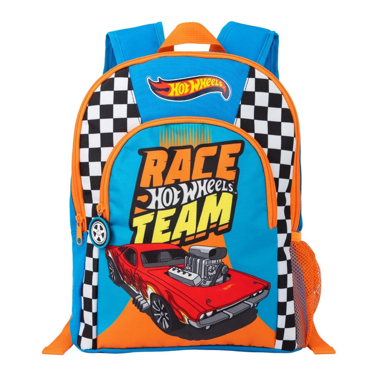 Hot Wheels Childrens/Kids Race Team Backpack (Blue/Orange) (One Size)