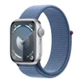 Apple Watch Series 9 Blue Silver 41 mm Smartwatch for Men and Women