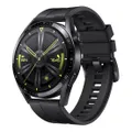 Huawei Watch GT 3 Fluoroelastomer Smartwatch - Black [HW-GT3ATE46-BLK]