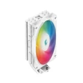 DeepCool AG400 ARGB Single Tower CPU Cooler - White [R-AG400-WHANMC-G-2]