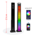 Sansai 40 Colorful Music 5 levels Speed LED RGB Ambiance Light Bar APP Control