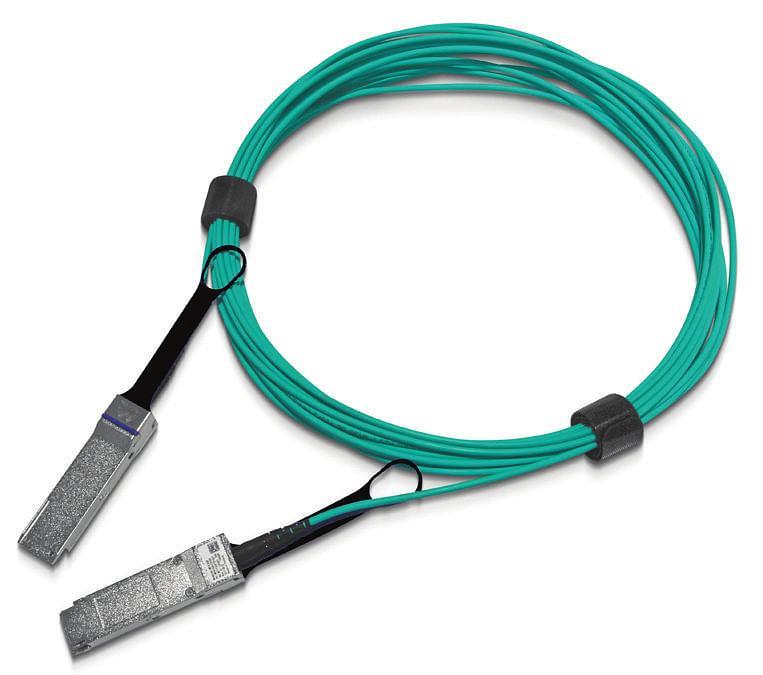 nVidia Active Fiber Pulltab 20m Cable - Black [MFS1S00-H020E]