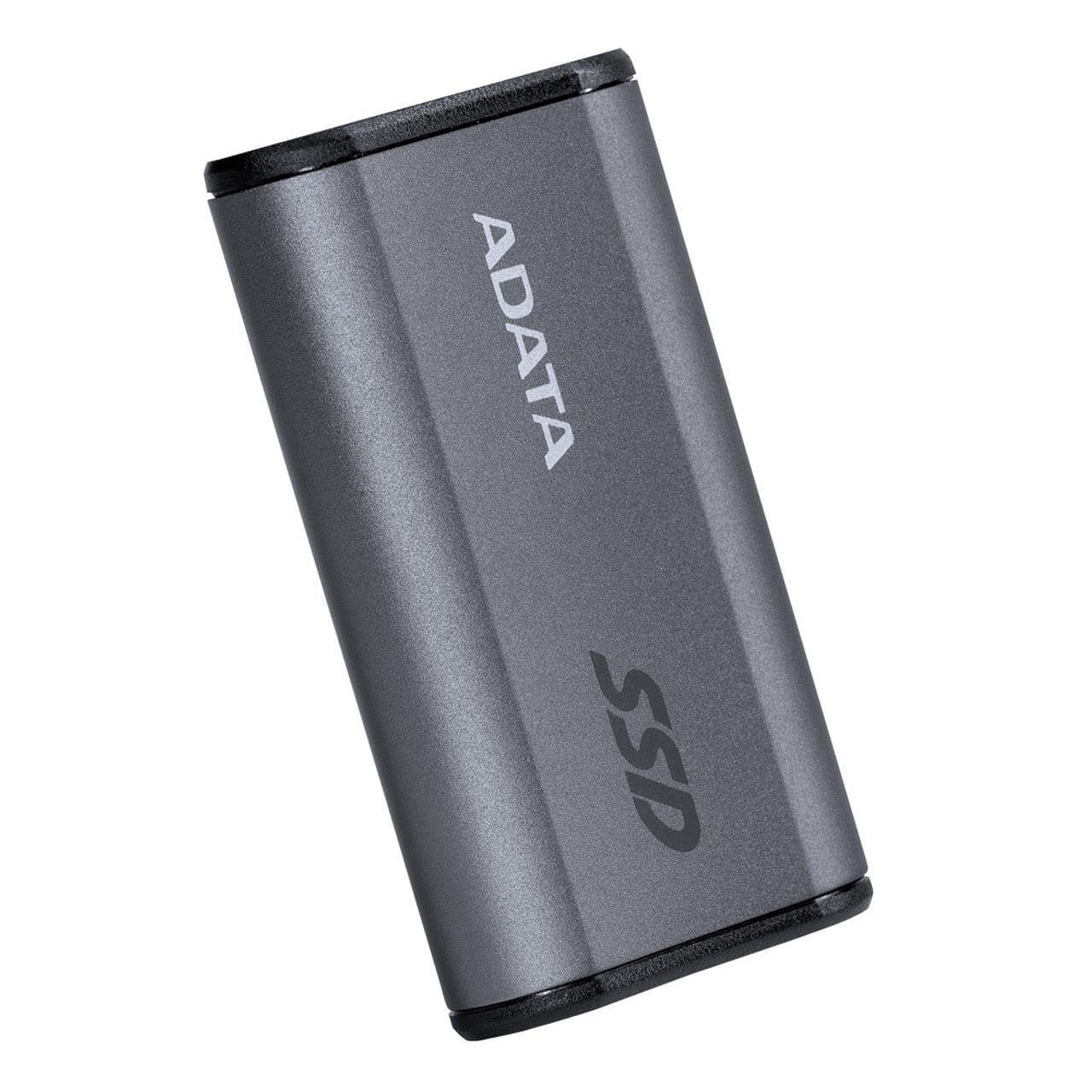 ADATA Elite 2TB External USB-C SSD - Titanium Grey [AELI-SE880-2TCGY]