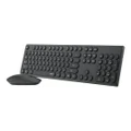 Rapoo X260S Wireless Optical Mouse & Keyboard Black [X260S-BLACK]