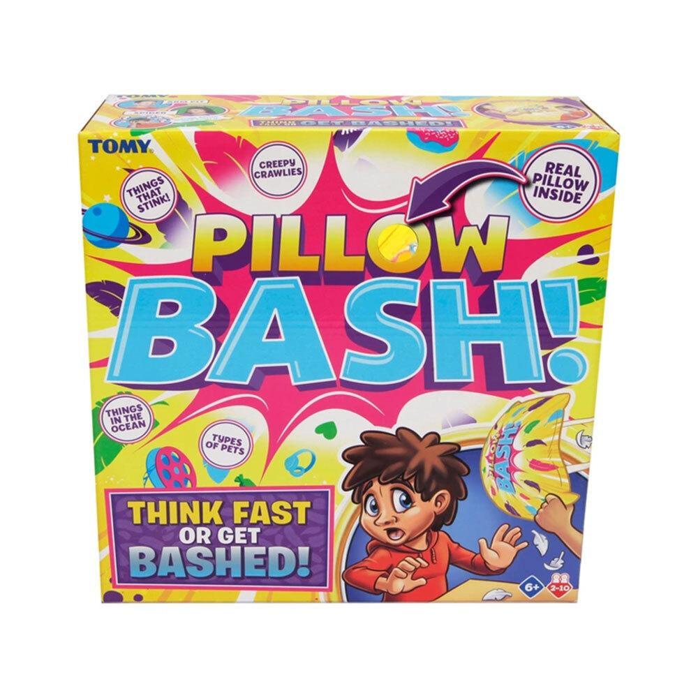 Tomy Games Pillow Bash Kids/Family/Childrens Speed and Wits Party Game/Toy 3y+