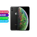 Apple iPhone XS (64GB, Space Grey) - Australian Stock - Refurbished - As New