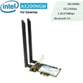 [ADA-INT-AX200WT] AX200 5G Dual Band 2400M & BT 5.0 PCIE Desktop Wireless Card Adapter WTXUP