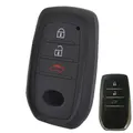 Key Cover Remote Fob Case Silicone For Toyota Hilux HIGHLANDER Camry RAV4 Skin