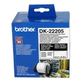 【Sale】BROTHER White Continuous Paper Roll 62mmX30.48m
