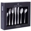 Wilkie Brothers Livingston Satin 42pc Cutlery Set Stainless Steel Knife/Fork