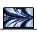 Apple 13" MacBook Air M2, 8-core CPU, 8-core GPU, 256GB - Midnight [MLY33X/A]