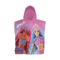 Barbie Girls Mermazing Hooded Towel (Pink/Blue) (One Size)