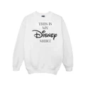 Disney Girls My T-shirt Sweatshirt (White) (7-8 Years)
