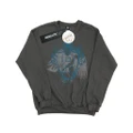 Harry Potter Mens Ravenclaw Raven Crest Sweatshirt (Charcoal) (M)