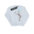 Disney Womens/Ladies Frozen Sven And Olaf Christmas Ornaments Sweatshirt (White) (XL)