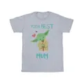 Star Wars Mens Yoda Best Mum T-Shirt (Sports Grey) (L)