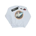 Star Wars Boys Millennium Falcon Badge Sweatshirt (White) (5-6 Years)