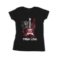 Looney Tunes Womens/Ladies Taz Monster Rock Cotton T-Shirt (Black) (XXL)