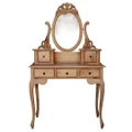 Zohi Interiors Paris Dressing Table with Stool