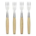 4pc Ecology 16cm Alto Tapas Forks Set Cutlery Tableware Kitchen Serving Utensil