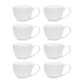 8x Ecology 100ml Canvas Espresso Cup Coffee/Tea Tableware Kitchen Drinking Mug