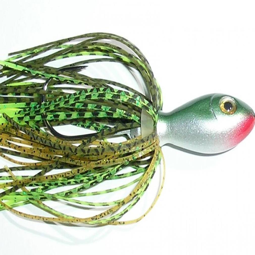 TT Lures Vortex Spinnerbaits 3/8oz - V13 Olive Chartreuse Scale