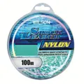 100m Spool of Wilson Nylon Shock Leader - Monofilament Fishing Leader Material [Breaking Strain: 100lb]