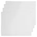 4pc Ladelle Premium Lina Cotton Table Placemat/Pad 33x45cm White Kitchenware