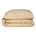 Ecology Solaris Soft Quilt Cover Blush/Lemon Home Bedding Cotton