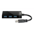 D-Link DUB-1341 4 Port Super Speed USB 3.0 Hub - Black