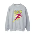 DC Comics Womens/Ladies The Flash Running Sweatshirt (Sports Grey) (S)
