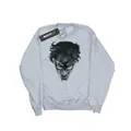 DC Comics Girls The Joker Spot Face Sweatshirt (Sports Grey) (9-11 Years)