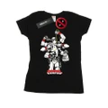 Marvel Womens/Ladies Deadpool Multitasking Cotton T-Shirt (Black) (XXL)