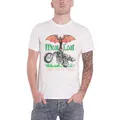 Meat Loaf T Shirt Bat Out Of Hell new Official Unisex White