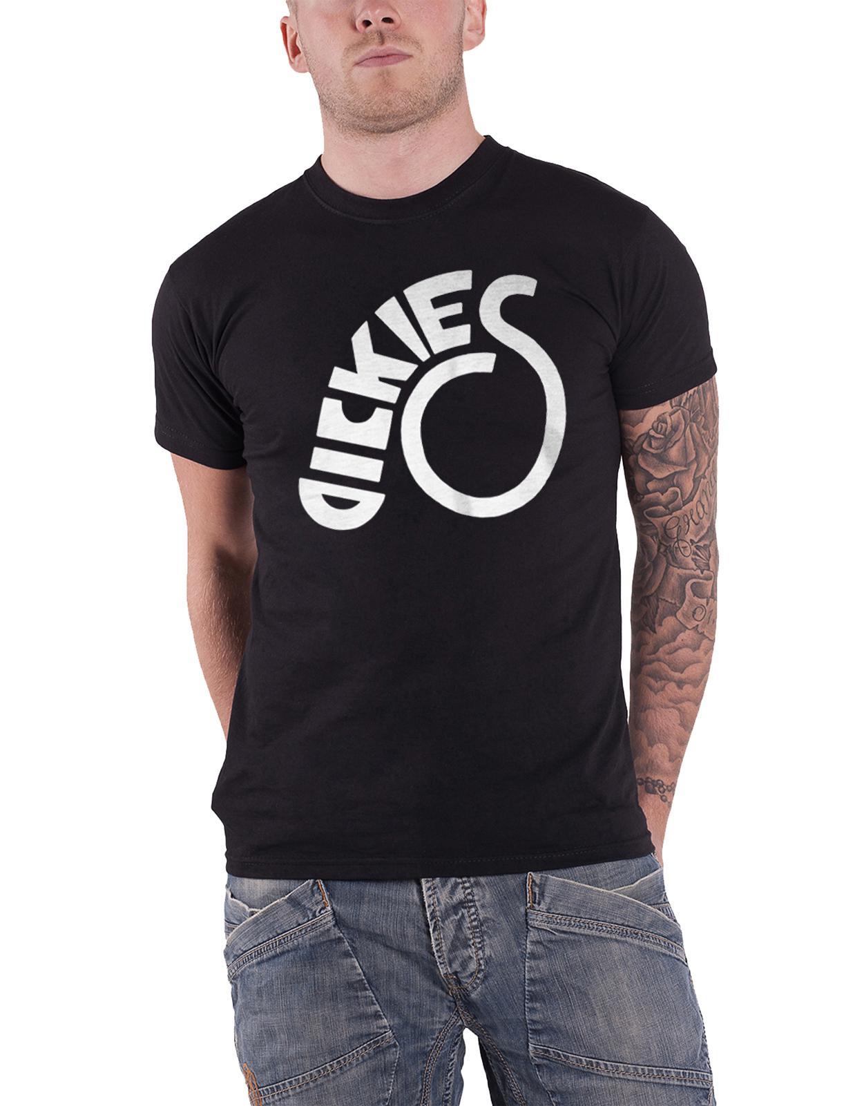 The Dickies T Shirt band Logo new Official Mens Black