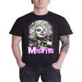 Misfits T Shirt Original Misfit Skeleton Skull Band Logo Official Mens New Black