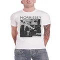 Morrissey T Shirt Barber Shop Logo new Official Mens White