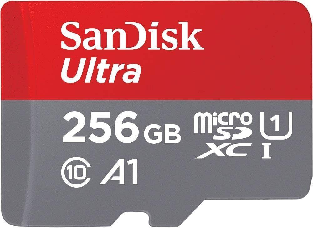 SanDisk Ultra 256GB MicroSD SDHC SDXC Memory Card [SDSQUAC-256G-GN6MN]