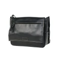 Tosca Messenger Business Travel Laptop Shoulder Strap Bag For 15.4in Laptop Black