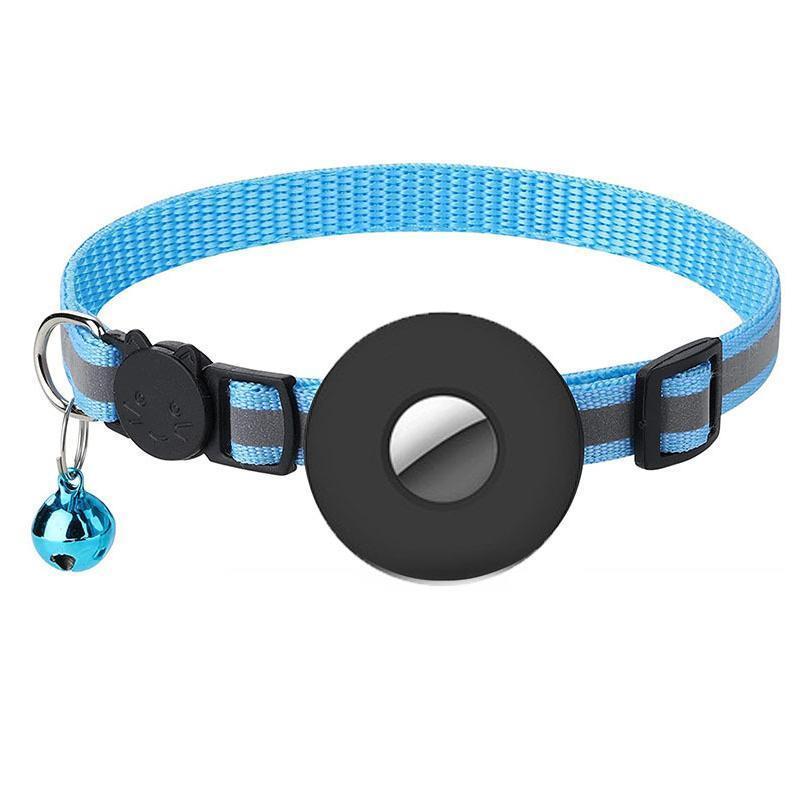 Adjustable Cat Collar Reflective Small Pet Cat Collar Strap For Apple Air Tag