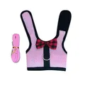 Rabbit Vest Harness Leash Lead Small Animal Pet Mesh Hamster Bunny Traction Rope S