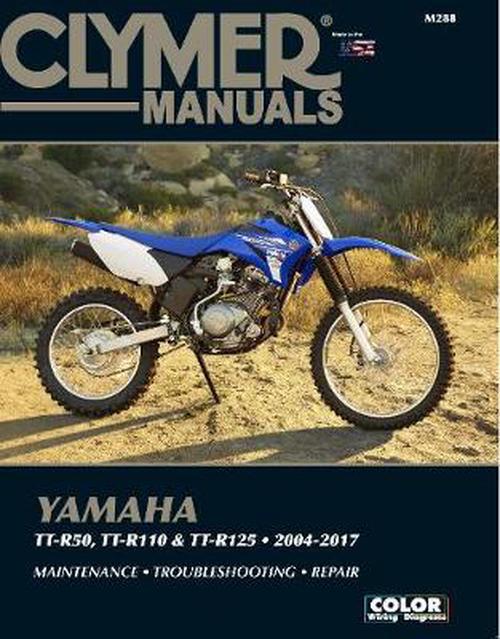 Clymer Yamaha TT-50 (06-17), TT-R110 (08-17) & TT-
