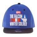 Falcon & the Winter Soldier Baseball Cap Logo new Official Blue Snapback