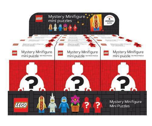 LEGO Mystery Minifigure Puzzles 12 Copy CDU (RED EDITION)