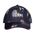Marvel Kids Baseball Cap Venom All over print new Official Black Snapback