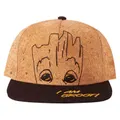 Marvel Novelty Baseball Cap Guardians Of The Galaxy Groot new Official Brown
