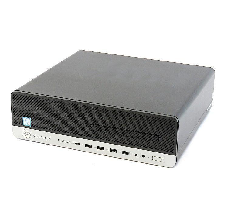 HP EliteDesk 800 G4 SFF Desktop PC i7 8700 8/16GB RAM 256/512GB/1TB SSD Win 11 - Refurbished Good